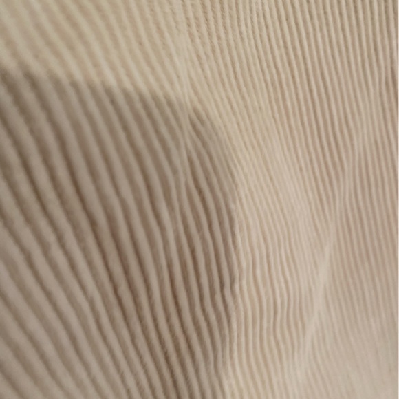 Cream corduroy button pants - Picture 5 of 12